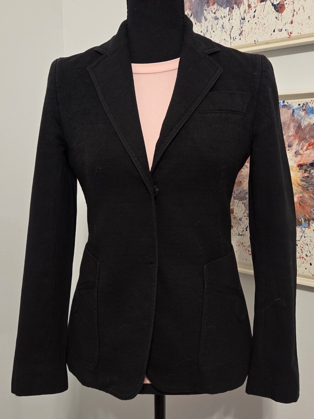 Zara Woman Black Fitted Tailored Blazer | EU 36 / US 4